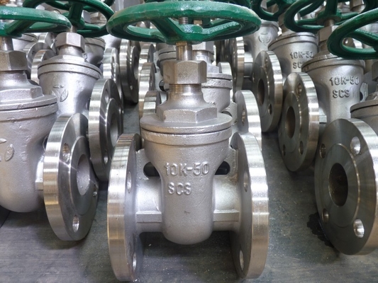JIS 10K Flexible Wedge DN50 Heavy Duty Metal Gate Valve